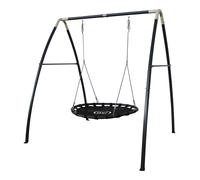 AXI Portico metalico con columpio nido de pajaro para ninos | Columpio redondo para el jardin