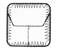 AXI Rebounder88 | Red de rebote de futbol negra - 88x88cm | Red de rebote de futbol ajustable | Kickback - Multideporte | Resistente red de PP de 4 mm de grosor con banda elastica