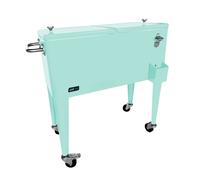 AXI Retro Cooler Mint | nevera portatil para exterior / jardin | nevera 76 litros