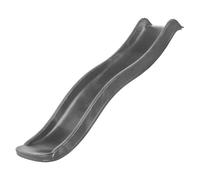 AXI Sky175 Tobogan Gris con Conexion de agua - 175 cm | elemento adicional para Torre de Juegos infantiles | adicional para altura de Plataforma 90 cm