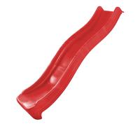 AXI Sky220 Tobogan con Conexion de agua Rojo - 220 cm | elemento adicional para Torre de Juegos infantiles | adicional para altura de Plataforma 120 cm