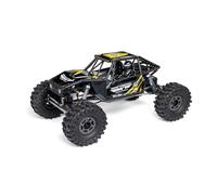 Axial 1:10 UTB10 Capra 1.9 4WS 4x4 Ready to Run Rock Crawler - Coche Todoterreno teledirigido, Motor de Cepillo, sin batería ni Cargador, Color Amarillo