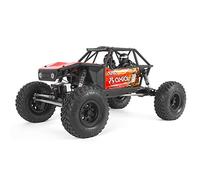 Axial AXI03000B 1/10 Capra 1.9 Unlimited 4WD Trail Buggy Cepillado, RTR RC Crawler, Rojo