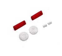 Axial AXI230035 Headlight Tail Light Lense Early Bronco: SCX10 III, Grey/Silver