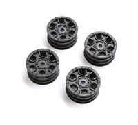 Axial AXI40006 1.0 Ford Bronco Wheel, Black (4): SCX24, Multicolor