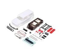 Axial Body, White: SCX24 Ford Bronco