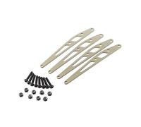 AXIAL Lower Link Plate Set Aluminio (4)