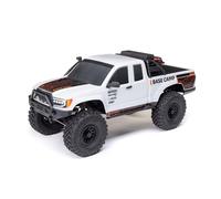 Axial RC Truck 1/10 SCX10 III Base Camp 4X4 Rock Crawler Brushed RTR (batería y cargador no incluidos), blanco, AXI-1375T1