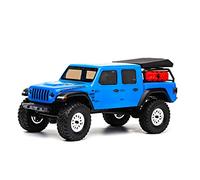 Axial RC Truck 1/24 SCX24 Jeep JT Gladiator 4WD Rock Crawler cepillado RTR (todo está incluido en la caja), azul, AXI00005T2
