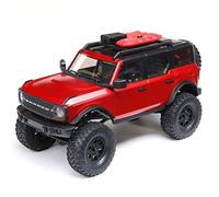 Axial Camión RC 1/24 SCX24 2021 Ford Bronco 4WD Truck cepillado RTR (viene con todo lo necesario), rojo, AXI00006T1
