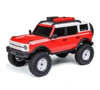 Axial SCX24 Ford Bronco Heritage Edition 4X4 Ready to Run RC Rock Crawler 1:24 Motor de Cepillo Offroad Truck, Mando a Distancia, par Extra de Giro, Incluye batería y Cargador, Color Rojo