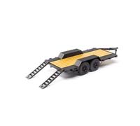 AXIAL SCX24 Remolque de vehículo de Cama Plana con Luces traseras LED: 1/24, AXI0009