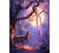 AxiangziK DIY Cross Stitch Kit Árbol de flores de anime 11CT 80x100cm