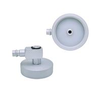 AXILYZE Adaptador para depósito de líquido de frenos con punta europea, adaptador de purga de frenos de aleación de aluminio, compatible con modelos Ford, Audi y Peugeot Series