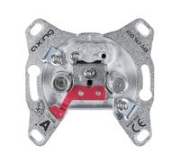 Axing BSD 967-04X - Toma de cable multimedia (4 dB, 5 - 1800 MHz, cable de televisión, enchufe de banda ancha, canal de retorno apto para CATV DATA)