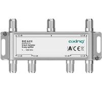 Axing BVE 6-01X - Distribuidor de 6 vías, 9,5 dB, 5-1800 MHz, TV, Datos, Internet