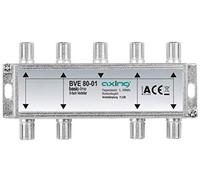 Axing BVE 80-01 - Distribuidor de antena (8 salidas, 5-1000 MHz) (importado)