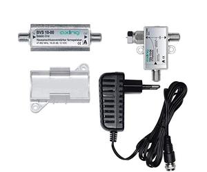 Axing BVS 10-01 - Set de amplificación (amplificador BVS 10-00/Alimentación TZU 11-01/Transformador TZU 15-01/Accesorios para el montaje)