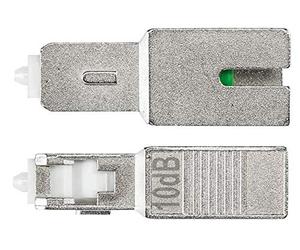 Axing OZU 3-05 SC/APC - Atenuador óptico (5 dB, Fibra de Vidrio) 10 dB