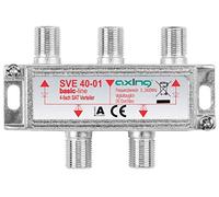 Axing SVE 40-01 - Distribuidor de antena (4 salidas, 5-2400 MHz)