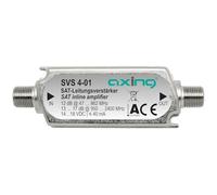 Axing SVS 4-01 - Amplificador de línea Sat CATV (47-862 MHz) Sat (950-2400 MHz) 12-17 dB