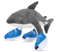 Axingqiwu Peluche Italian Brainrot Cappuccino Assassino Peluche de Tiburón Tralarero Tralala Juguete (Tiburón)