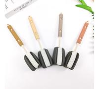 Axinost Cepillos de Botella de Esponja retráctiles, cepillos de Limpieza, limpiadores de Botellas, Cepillo de Taza de Mango Largo, Cepillo de Vaso de Vino,Paquete de 4. (Rosa, Amarillo, Gris, Marrón)