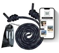 AXiOFiT Cuerda de flujo para ejercicio en casa, gimnasio, cardio, cuerda de saltar pesada para saltar y saltar estilo libre, ayuda a la parte superior del cuerpo para boxeo y principiantes HIIT - 560