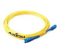 Axiom 5m ST-ST Cable de Fibra optica Amarillo - Cable de Fibra óptica (5 m, ST, ST, Male Connector/Male Connector, Amarillo)