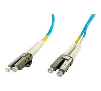 Axiom 8m LC/LC Multimode Duplex Cable de Fibra optica OM4 Azul - Cable de Fibra óptica (8 m, OM4, LC, LC, Male Connector/Male Connector, Azul)
