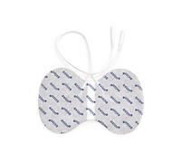 axion Electrodo Abdominal Parches de Recambio para electroestimulador EMS | Reusables y autoadhesivos | Conector Pin de 2 mm | Tonificador y Entrenamiento musucular