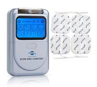 axion Electroestimulador TENS STIM-Pro Comfort Dispositivo Digital de Corrientes de electroestimuación de 2 Canales para la Terapia y Alivio del Dolor Muscular y Articular