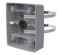 Axis Soporte para poste T91B57 ALUMIN Gris Compatible con cámaras Axis