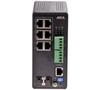 AXIS 01633-001 conmutador de red Gestionado Gigabit Ethernet (10/100/1000) Alimentación a través de Ethernet (PoE) Negro