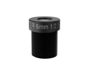 Axis 01813-001 M12 Lens, Image stabilizer, Black, F2.0, 4P, 6 mm Diameter