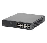 Axis Switch PoE+ T8508, Switch de Red para Soluciones de Videovigilancia, Fácil Instalación y Configuración, Compacto y sin Ventilador