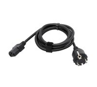 AXIS TU6011 Enchufe de alimentación negro tipo F acoplador C13