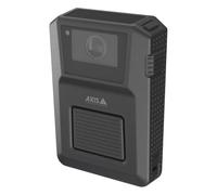 Axis - W120 Cámara corporal para torso Inalámbrico CMOS 1920 x 1080 Pixeles Negro Batería 0,1 lx Wifi 802.11a, 802.11b, 802.11g,