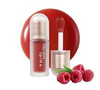 AXIS-Y Aceite Labial Vita Glow Con Vitamina E Y Ceramidas Tratamiento Labial Coreano Nutritivo Y Revitalizante Para Pieles Secas, Vegano 0.13 Fl. Oz. (Frutos Rojos Fríos)