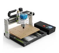 Axiscreat Máquina CNC 3030 para principiantes, enrutador de 710 W, control táctil sin conexión, interruptores de límite de 3 ejes y parada electrónica, Plug and Play, ideal para cortar metal, madera