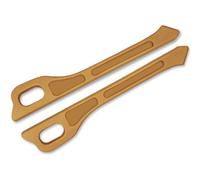 AXIYUE Relleno De Huecos De Asiento De Coche para Kia Rio (DC JB UB YB 2000-2025 2026),2pcs Tapón De Espacio De Asiento De Coche,Tira De Relleno para El Espacio del Asiento del Automóvil,Beige