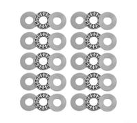 AXK1024 empujan los rodamientos de rodillos de aguja 10pcs con las lavadoras AS1024 para el uso eficaz en robótica y maquinaria