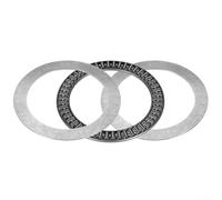 AXK90120 Rodamiento de rodillos de aguja de empuje con arandelas AS90120 | 90 x 120 x 4 mm | Arandelas de acero endurecido | para maquinaria industrial | Robótica y