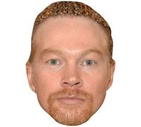 Axl Rose (Beard) Big Head. Máscara más grande que la vida.