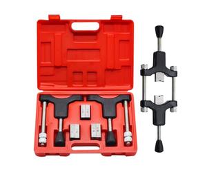 Axle Thread Repair Tool, Thread Restorer Kit, Lock Adjustment Wrench, 13.78x9.84x2.36 Inches, Precision Bolt Correction Design, for Automotive Furniture Marine Boat Maintenance Use