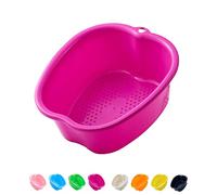 AXLOFO® Cepillo para Masaje de Pies, Depurador de pies de ducha, Limpia, Exfolia y Masajea tus Pies, Mejora la Circulación y Calma los Pies Achy (Purple)