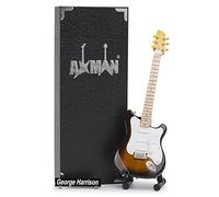 Axman George H - Réplica de guitarra en miniatura - Regalos musicales - Adorno hecho a mano 1/4