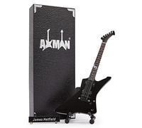 Axman James Hetfield (Metallica) - Guitarra en Miniatura - Regalos Musicales - Adorno Hecho a Mano