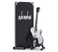 AXMAN Josh Hombre Miniatura Guitarra Réplica - Regalos de Música - Artesanía Ornamental Escala 1/4 - Caja de visualización