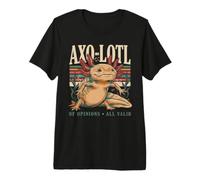 AXO-lotl De Opiniones Todas Válidas Axolotl Humor Camiseta Premium